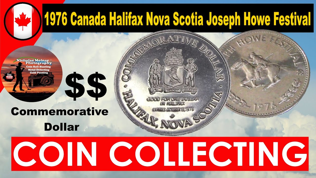 1976 Canada Halifax Nova Scotia Joseph Howe Festival Commemorative
