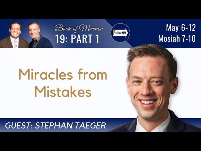 Mosiah 7-10 Part 1 • Dr. Stephan Taeger • May 6- 12 • Come Follow Me class=