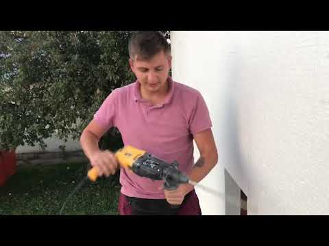 Прямий перфоратор 1250 Вт Machtz MRH-1250S DFR 4800 об/хв Два патрона Кейс, видео 2