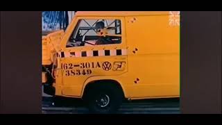 VW Vanagon Front End Collision Safety Video