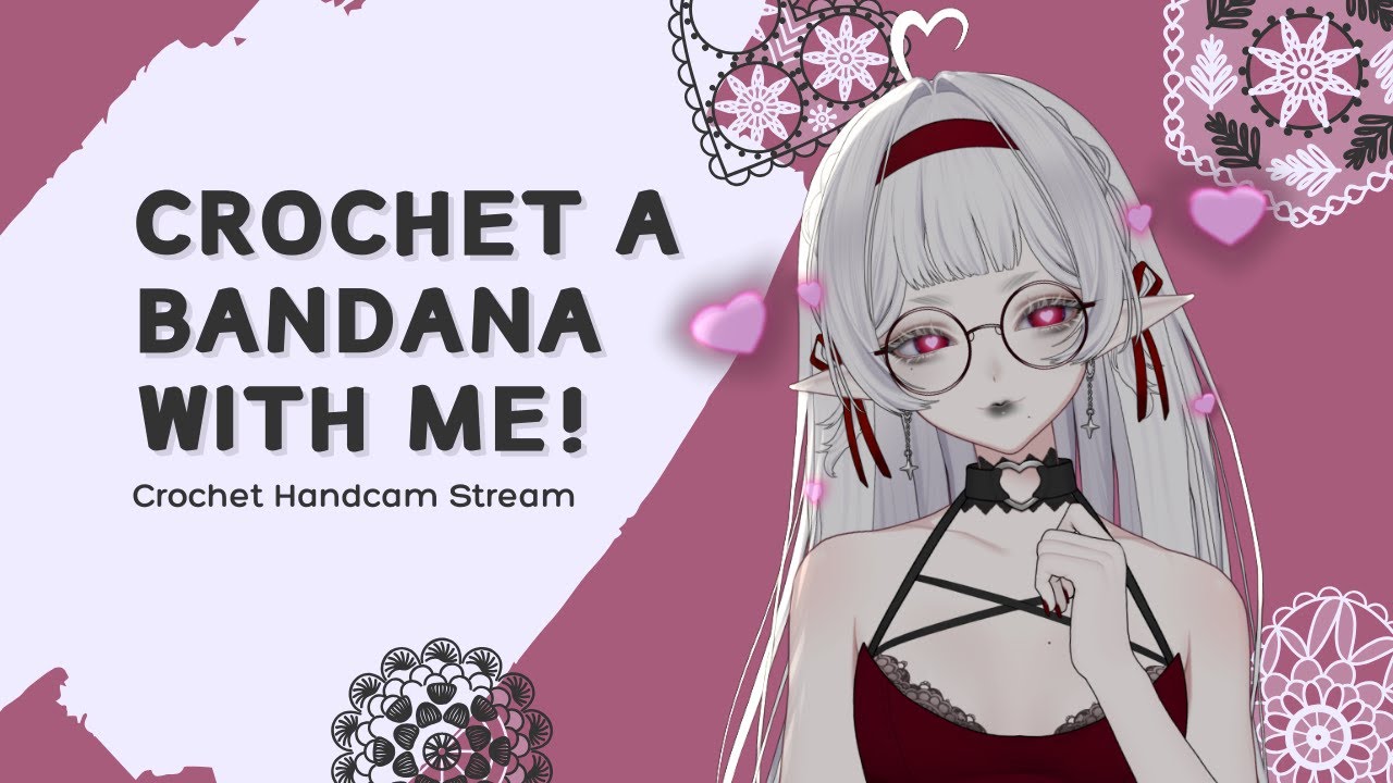 Sweaty hands won't make me give up but it might make me crash out | Crochet Handcam