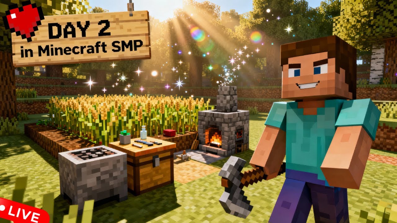 Minecraft SMP LIVE 24/7 | Public Java + Bedrock Server | McFleet SMP ...