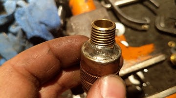 Quick & Easy DIY one-way/check valve from 1/4 NPT Air quick coupler