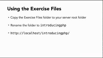 Lesson 1   Introducing PHP