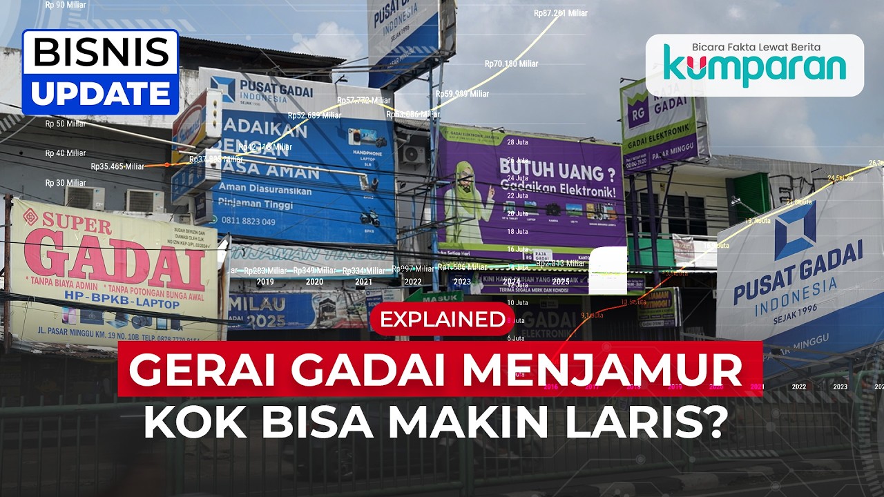 Gerai Gadai di Mana-Mana, Warga Lagi Butuh Uang Cepat?