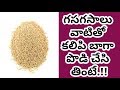 Amazing Health Benefits Poppy Seeds | Health Tips In Telugu | Manandari ...