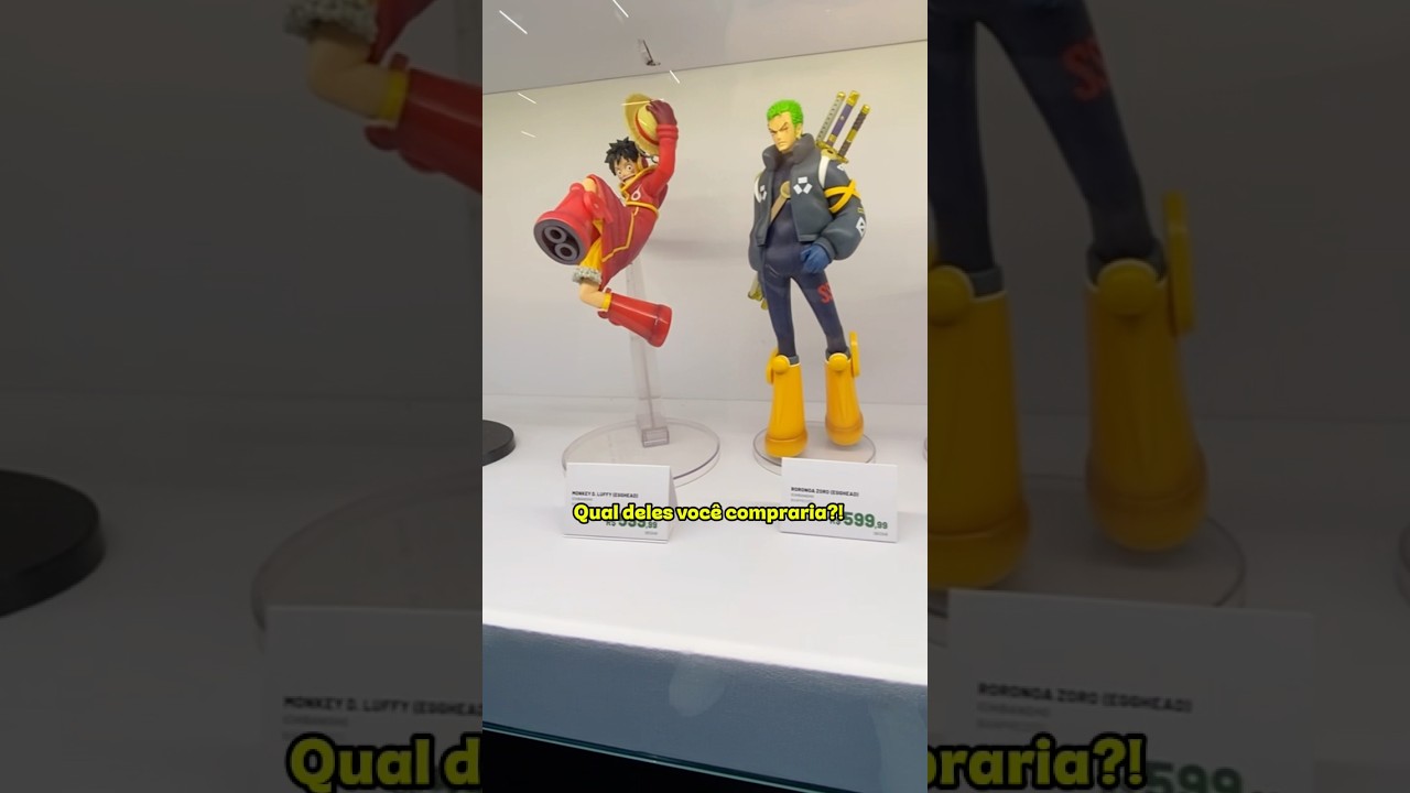 Colecionáveis de One Piece na CCXP!