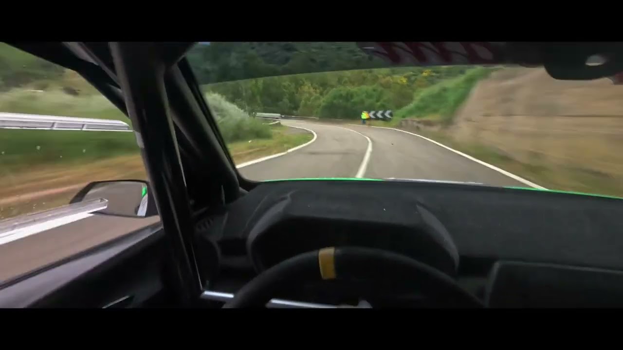POV Targa Florio • Skoda Fabia RS Rally2 on Wet 🌧️ 