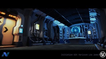 Unreal Engine UE4 / Sci Fi Scene [Initiation]