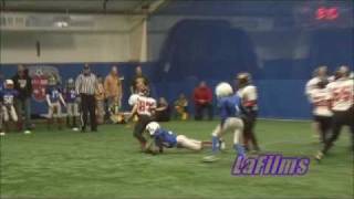 Long Island Youth Indoor Football Champions- 2011 Highlights- Timmy- Pat Med Raiders