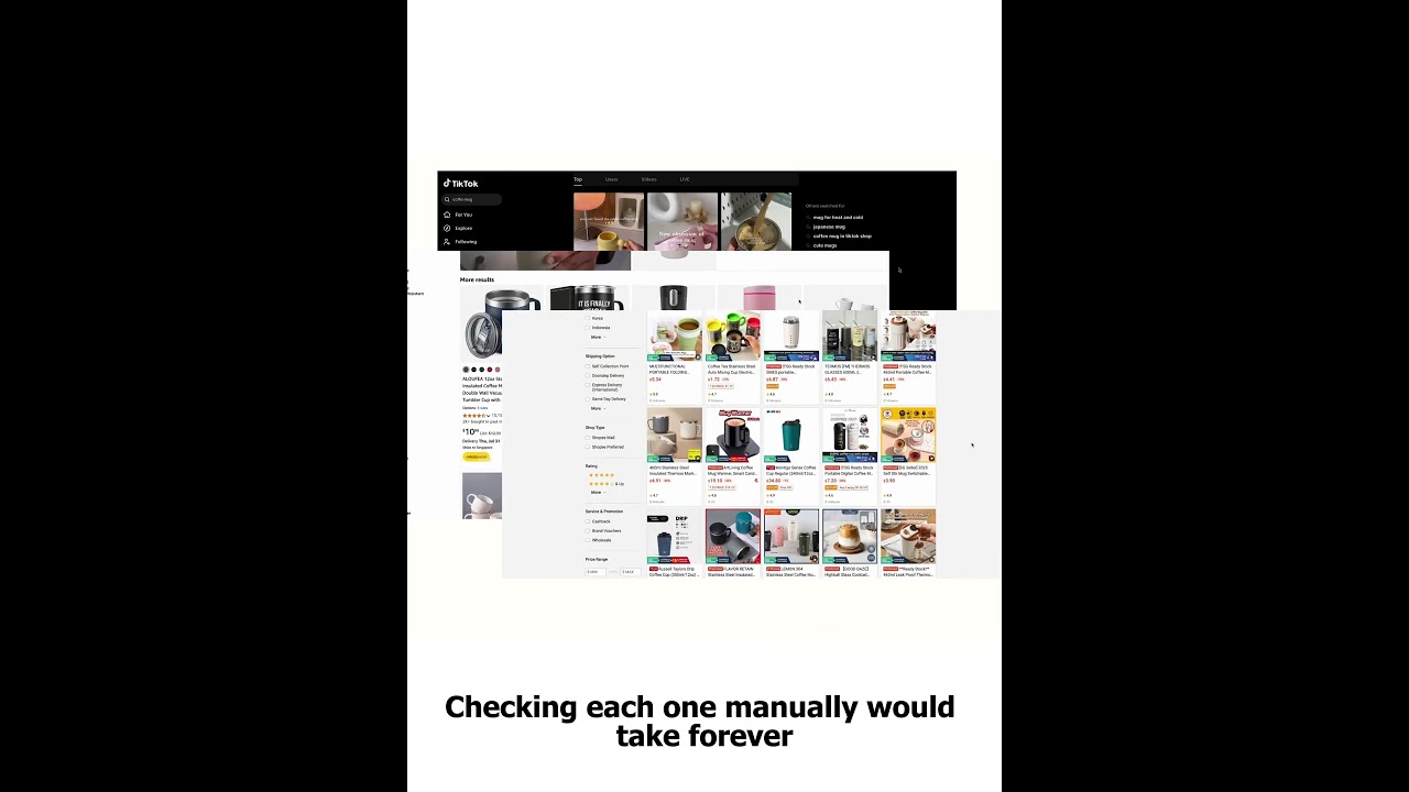 Market Research Made Easy: Thermal Coffee Mug Analysis in Minutes with Capalyze