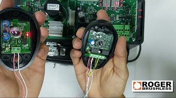Conexión, programación y funcionamiento de fotoceldas ROGER R90/F2ES