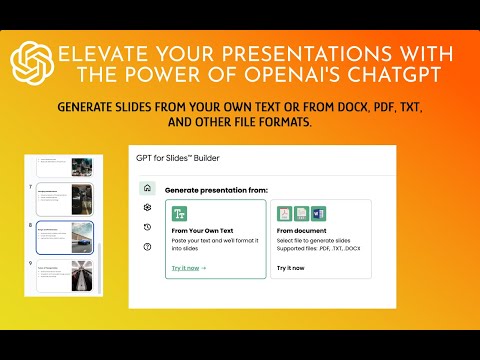 Create Google Slides presentations with AI tutorial thumbnail