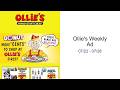 Ollie's Weekly Ad 07/22 - 07/28
