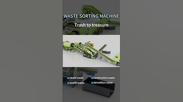 Waste sorting machine/waste segregation/garbage sorting plant