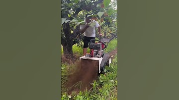 Tilling, ditching, weeding and fertilizing one machine for multiple uses Greenhouse, orchard,.