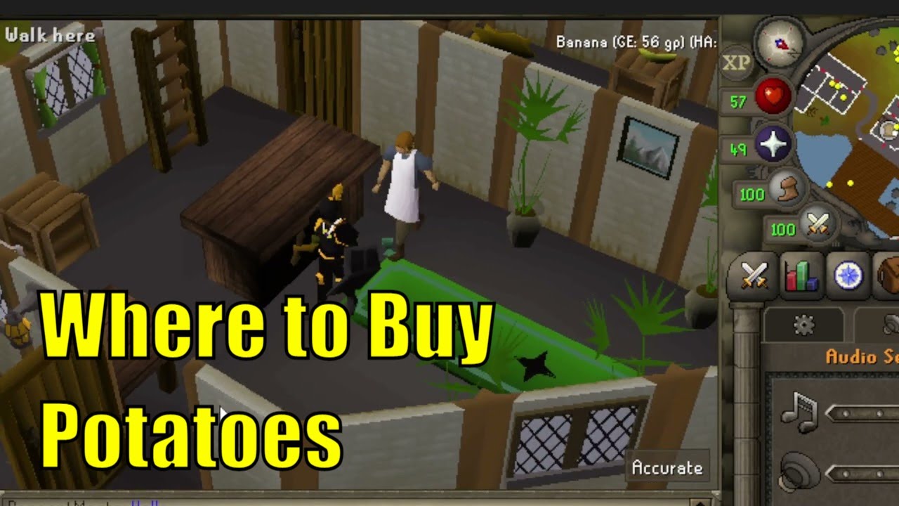 Where to Buy Potato in OSRS YouTube