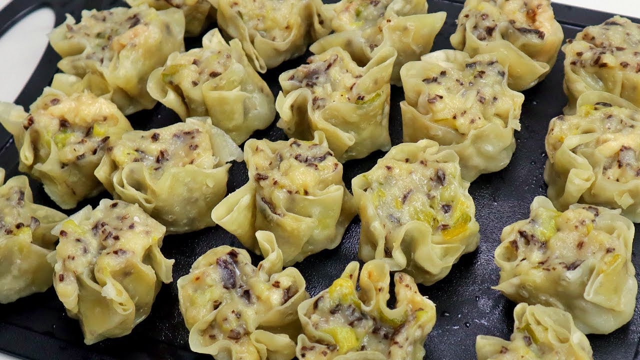 OLAH JAMUR KUPING JADI JAJANAN ENAK INI , RESEPNYA MUDAH BUATNYA GAMPANG !! RESEP DIMSUM JAMUR