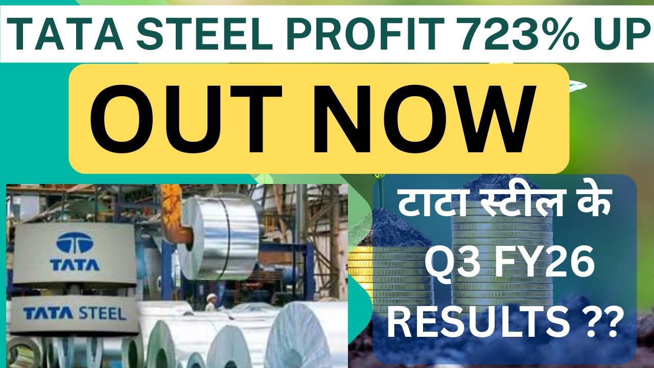 Tata Steel Q3 FY26 Results: 723% Profit Surge 