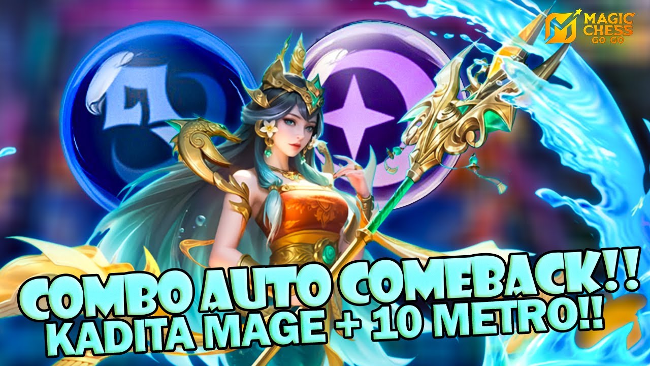 HYPER KADITA MAGE BIKIN LAWAN KAGET 😱 -  MAGIC CHESS GO GO !!