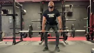 HIGH PULL | HANG CLEAN (2 sec pause)