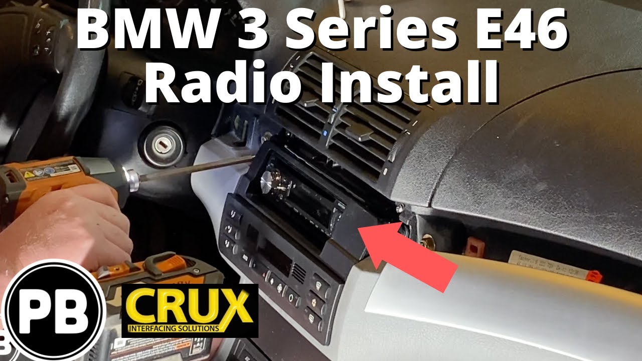 1999 - 2005 BMW 3 Series E46 Radio Install - YouTube