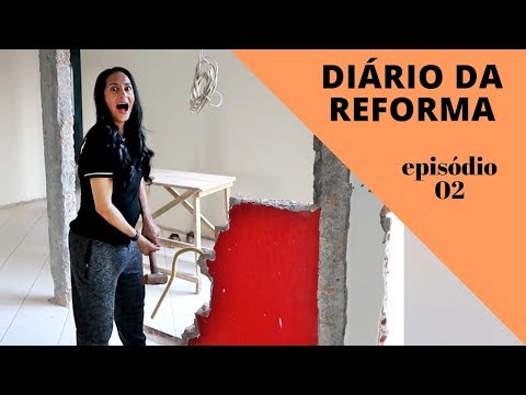 UMA SEMANA DE QUEBRA QUEBRA, A CASA NÃO TEM MAIS PORTAS NEM JANELAS