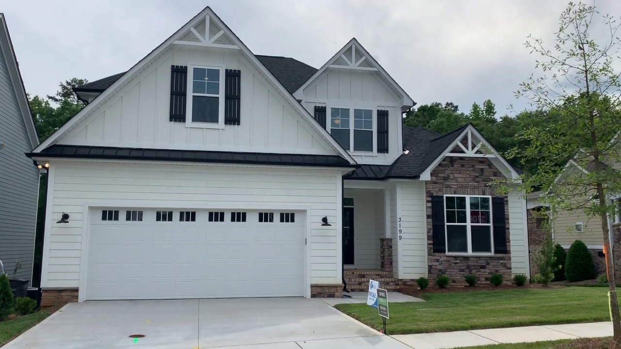 Lexington Plan Walkthrough Kellswater Bridge Charlotte Custom Homes