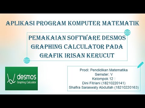 Video: Bagaimana cara membuat grafik elips pada kalkulator?