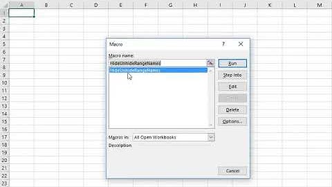 Hide Unhide Named Ranges