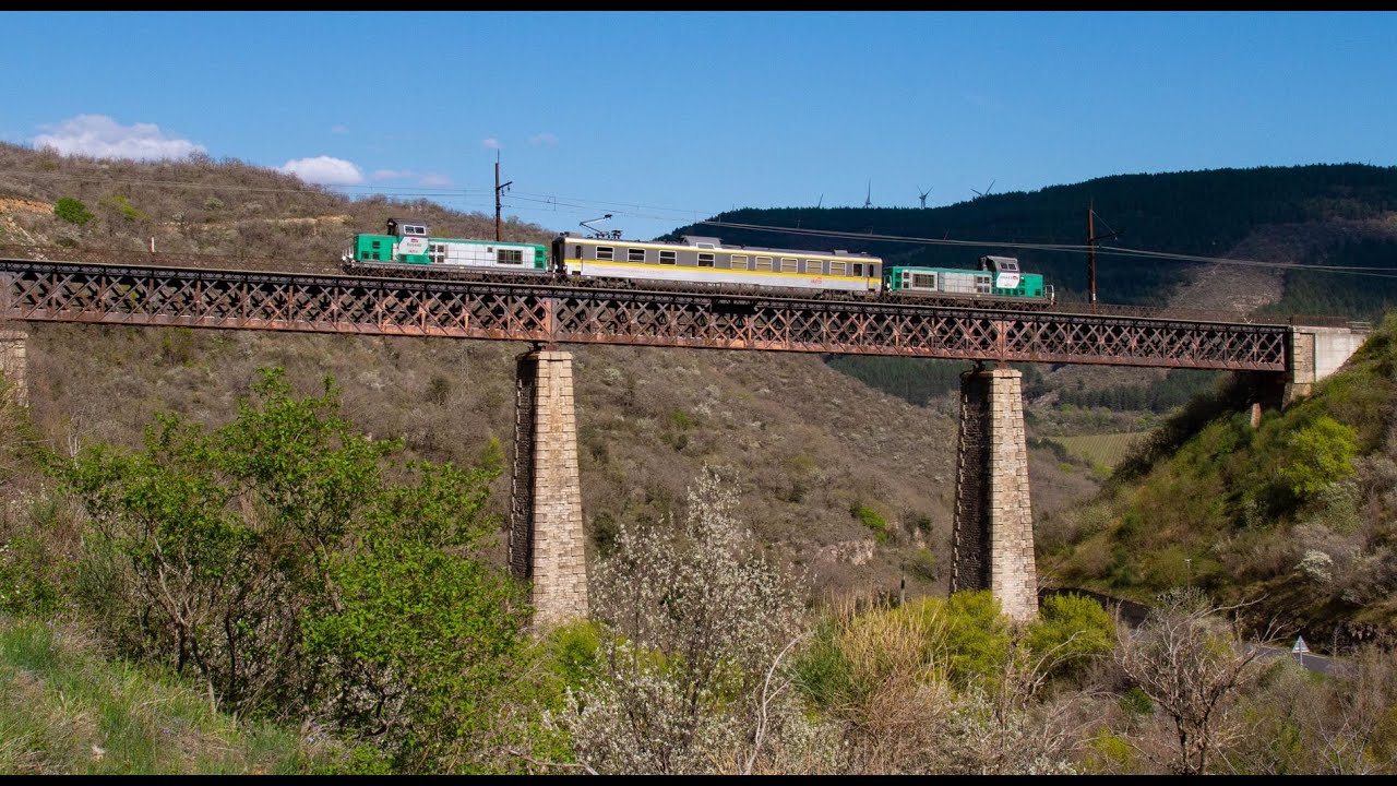 Printemps 2023 sur les rails du massif central