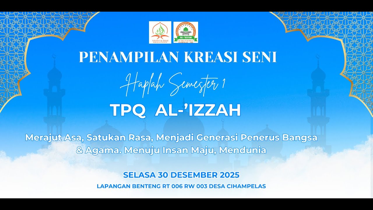 penampilan kreasi seni akhir semester 1