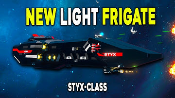 NEW RWI Styx-class Light Frigate In Space Engineers!