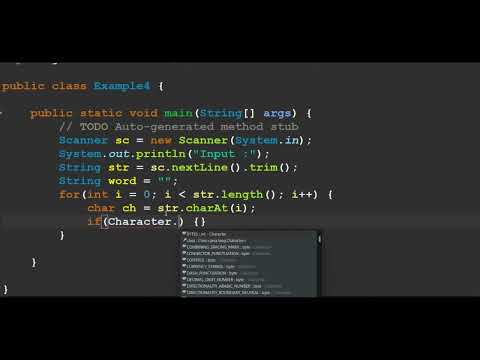 Java Program to get last letter of each word in String | String in Java