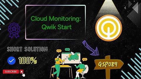 Cloud Monitoring: Qwik Start #GSP089 #qwiklabs #arcade #gcp #googlecloud Solution 2024 [New] ✔️☁️🚀