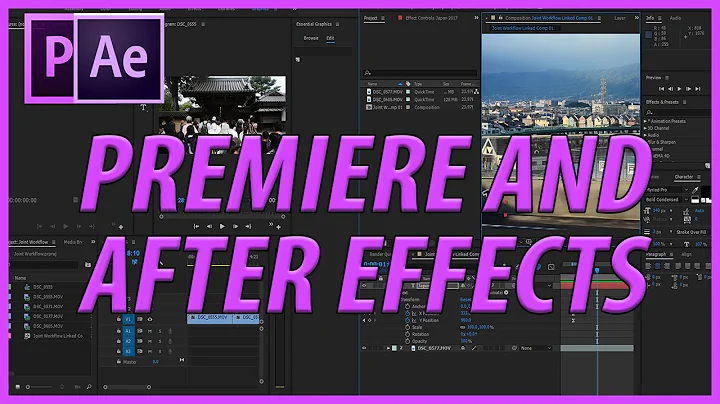 How to Use After Effects and Premiere Pro Together (The Adobe Premiere and After Effects Workflow) - DayDayNews