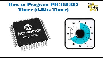 Microcontroller PIC16F887 Video 32 How To Program Timer 1 Module  (16 bit Timer)