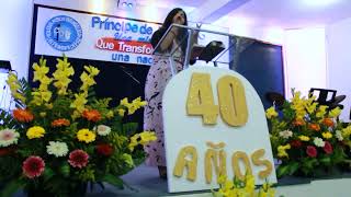 Video thumbnail of "Himno De Victoria | Elibeth Herrera | Ministerio De Jóvenes | 40 Aniversario"