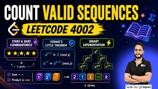 Count Valid Sequences | Leetcode 4002 | Number Thoery