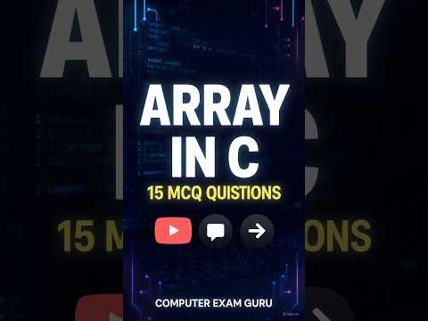 Array quiz