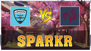 SPARKR Ashe/McCree/Symmetra | London Spitfire Vs Paris Eternal | Summer Showdown Qualifiers 2021