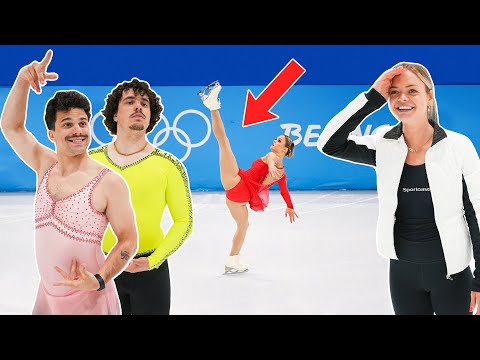 BECOMING an OLYMPIC FIGURE SKATER in 2 HOURS ft. LOENA HENDRICKX
