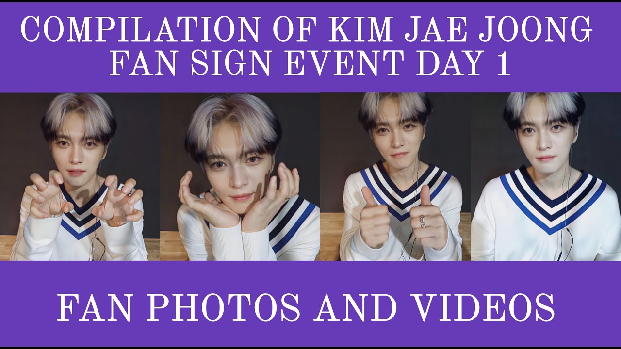 KIM JAE JOONG - ジェジュン 10-01-2022 VIDEO CALL EVENT - DAY 1