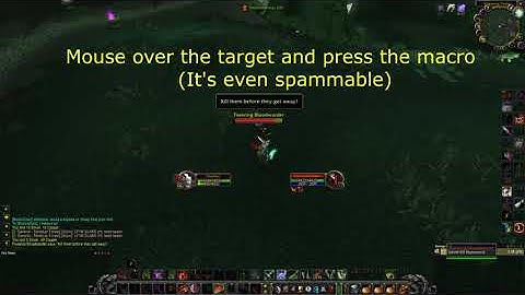 WoW Classic TBC - Stopattack Expose Armor Macro