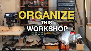 Workshop Organization with Small Parts Organizers and Storage Cabinets - Cabinetmaking