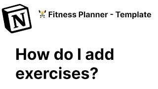 How do I add an exercise to the exercises database