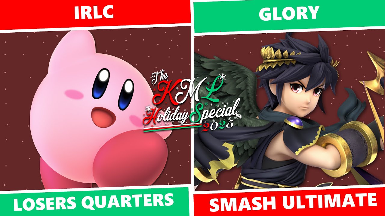 KML Holiday 2025: Losers Quarters - Irlc (Kirby) Vs. Glory (Dark Pit) SSBU