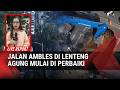 Jalan Ambles di Lenteng Agung Bikin Macet Parah, Pemotor Terperosok!