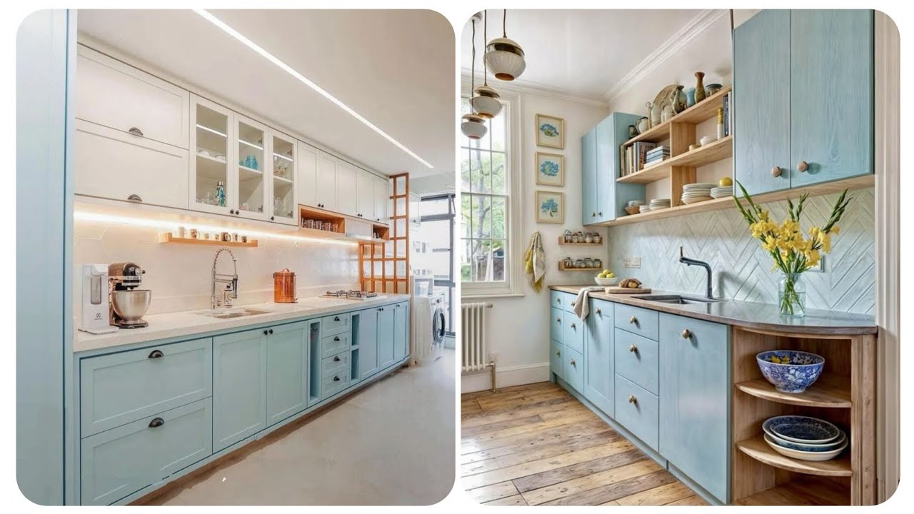 Идеи для стильного интерьера кухни 2026 года | Чистые и современные модульные конструкции