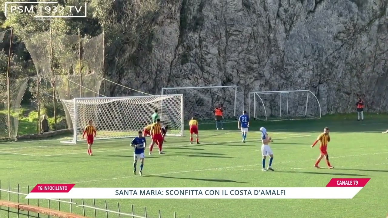 Polisportiva Santa Maria sconfitta sul campo del Costa d'Amalfi